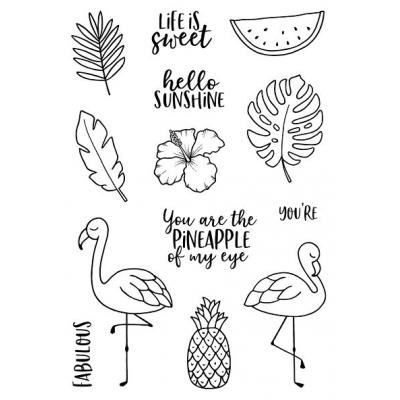 ane's Doodles Clear Stamps - Tropical Fun